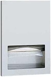 Bobrick 35903 trimlineseries empotrable dispensador de toalla de papel de acero inoxidable, acabado satinado, 13 "x 18 – 15/16" altura x 3 – 5/8 "Profundidad
