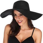 Lanzom Womens Sun Straw Hat Wide Br