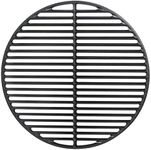 Dracarys 18" Cast Iron Grate Grids Round Cooking Grate Replacement Fit for Large Big Green Egg Grill Kamado Joe Classic Vision Grill VGKSS-CC2, B-11N1A1-Y2A Gas Grill& Smoker and Any 18" Grill