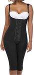 MARIAE Compression Garments After Liposuction Fajas Colombianas Moldeadoras, Black 9152, Medium
