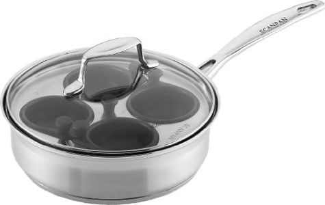 Scanpan Impact Egg Poacher Set, 20 cm, Silver