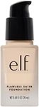 e.l.f. Flawless Satin Foundation, Lightweight & Medium Coverage, Semi-Matte Finish, Vegan & Cruelty-Free, Pearl, 0.68 Fl Oz (20mL)