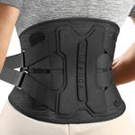 NEENCA Back Brace for Lower Back Pain Relief with Bionic Support System, Lumbar Support Belt for Women&Men with Lumbar Pad, Soft Breathable 3D Knit Fabric for Herniated Disc, Sciatica, Scoliosis