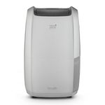 De'Longhi Tasciugo AriaDry Multi - Portable Home Dehumidifier, Moisture Absorber 25L/Day, Clothes Dryer, Anti-Mold, Low Noise Level, Timer, White (DDSX225)