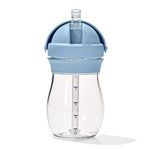 OXO Tot - 9 oz Transitions Straw Cup - Spill-Proof Sippy Cup for Toddler from 6 Months and Up - Dusk - 63164300