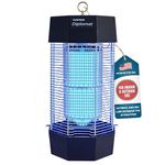 Flowtron Indoor/Outdoor Fly Control, 2000 sq.ft Indoor & 2 Acre Outdoor Insect Control with Dual Lure Method, 120W UV Light & Fly Sex Lure/Octenol for Flies and Mosquitoes, UL Certified