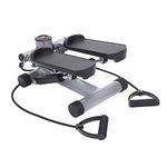 Areyourshop Mini Stepper machine Air Stair Climber Stepper Exercise Fitness Machine Equipment with Display Monitor, Anti-skid Foot Pedals