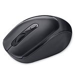 Iball Free Go G50 Feather-Light Wireless Optical Mouse I 2.4ghz wireless I Auto Power Saving Mode I alkaline battery I 800 1200 1600cpi I Hardware platform- pc - Black