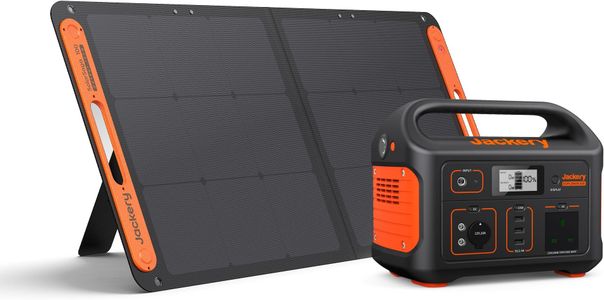 Jackery Solar Generator 500 – 518Wh Power Station with 100W Solar Panel for Camping, RV, Emergency