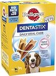 Pedigree DentaStix - Daily Dental chews for medium Dogs (10-25 kg), 112 Sticks