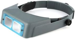 Optivisor DA-5 2.5x Head Band Handsfree Magnifier Visor