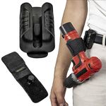 2 Tool Holster Belt Clip, Spider Tool Holster, Hammer Holster Set, Drill Holder For Belt, Portable Drill Pouch for Carrying a Hammer, Mallet, Wrench, Belt Holster Clip Hammer Tab for Carrying