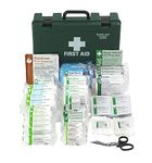 Safety First Aid Group K3170LG Economy Catering Kitchen First Aid Kit, Large Fully-Stocked 21-50 Persons British Standard