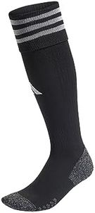 Adidas Unisex Polyester Adi 23 Sock Football Regular Socks Black/White (M)