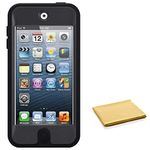 OtterBox Defender Series Case for iPod Touch 7th Generation - Compatible with 5th and 6th Gen - Includes Cleaning Cloth - Bulk Packaging - Coal (Black)