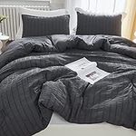 Litanika Dark Gray Comforter Full S