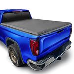 Tyger Auto T1 Soft Roll Up Truck Tonneau Cover for 2019-2020 Chevy Silverado/GMC Sierra 1500 New Body Style | Fleetside 6.5' Bed | TG-BC1C9054