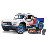 ARRMA RC Truck Mojave GROM 4X4 223S BLX BRUSHLESS Small Scale Desert Truck RTR with DSC, Battery & Charger Included, White, ARA2304ST2