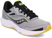 Saucony Mens Cohesion 16 Running Shoe, Fossil/Sulphur, 10