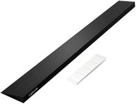 LIEKUMM Threshold Ramps, 2.5cm Rise Rubber Threshold Ramp, Wheelchair Ramps for Steps, Non-Slip for Doorways, Steps, Stairs, Free to Cut, 650KG Capacity