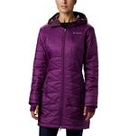 Columbia Women's Mighty Lite Hooded Jacket, Wild Iris, Small