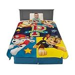 Franco Kids Bedding Ultra Soft Micro Raschel Blanket, 62 in x 90 in, Paw Patrol