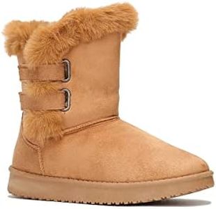 La Modeuse - Boots en suédine avec intérieur fourré