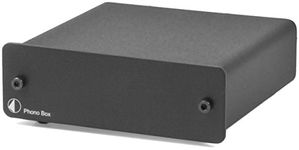 Pro-Ject Phono Box (DC), MM/MC Phono preamp with low noise ICs, Black