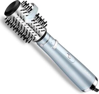 BaByliss AS773E Hydro Fusion Hot Air Brush with Super Ion Technology, Ice Blue, Pack of 1, 800 g