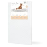 Dream On Me 3 Mini/Portable Crib Mattress, White