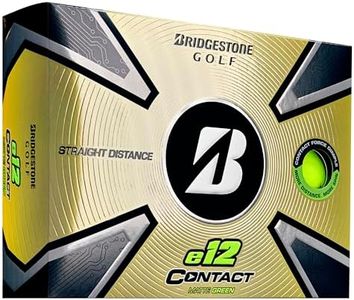 Bridgestone Golf 2023 e12 Contact Golf Balls, Green