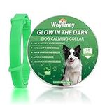 Woyamay Calming Collar for Dogs, Adjustable Collar for Anxiety Relief, Natural Calming Pheromone Dog Collar Lasts 60 Days Fits Small, Medium, Large Dog, Green