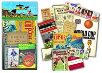 Football Nostalgia Memorabilia Pack with Replica Artwork