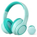 TONOSHARK Active Noise Cancelling Headphones for Kids, 60H Playtime, Wireless Bluetooth Over-Ear Headset Built-in Microphone for Home/School/Travel/Party - Includes Portable Case