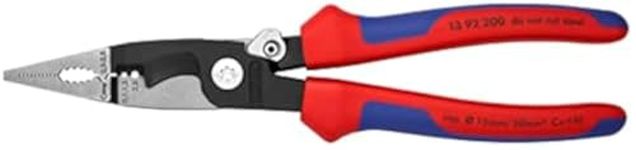 KNIPEX 13 92 200 pliers for electrical installation, with 6 functions, 200 mm