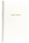 KJV, Gift and Award Bible, Imitation Leather, White, Red Letter Edition: Holy Bible, King James Version