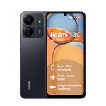 Xiaomi Redmi 13C Smartphone 4GB+128GB SIM free Unlocked - Midnight Black (UK Version + 2 Years Warranty)