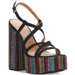 Jessica Simpson Salih 2, Black/Rainbow, 6 UK