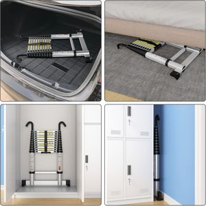 Aluminium Telescopic Ladder 3.8M – Lightweight Extendable