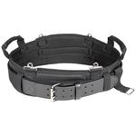 Klein Tools 55920 Electrician Tool Belt for use with Modular Pouches from Klein Tools Click Lock Modular System, Size XL