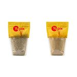 Yupik Raw Sunflower Seeds (No Shell), 1Kg (Packaging May Vary) & Sesame Seeds (Natural), 1Kg