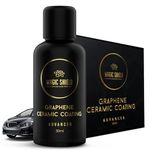 Graphene Ceramic Coating for Cars - Up to 75% Fewer Water Spots - Advanced Nano-Technology - 5-Year Protection Guarantee - Anti-Scratch - High Gloss - Ideal for Motorcycle, Marine, and RV (50ML)