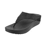 Mochi Womens Synthetic Black Slippers (Size (3 UK (36 EU))