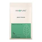 INNOPURE Plant Sterols 800mg, Cholesterol Lowering Supplement, Proven to Lower and Maintain Cholesterol Levels - Vegan Society Approved (90 Tablets) Made in The UK