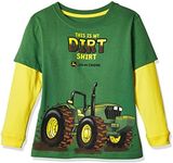 John Deere Baby Boys' 2 for Tee, Green, 2-3 Years