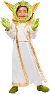Rubie's Kids Master Yoda Young Jedi Deluxe Costume, Multicolor, Toddler
