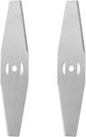 DASNDAS 2 PCS Saw Blade Steel Metal Head| Heavy Duty Blade for Grass Cutter | Diamond Cutting Teeth to Cut Grass, Weeds