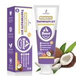 Food-Grade Cat & Dog Toothpaste- Bloom Smile and Lift Tail. Controls Plaque, Tartar and Bad Breath. Cat Toothpaste Pet Enzyme Toothpaste for Dogs and Cats.Coconut Oil Chicken Flavor 3.52oz