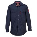 Portwest Bizflame 88/12 FR Shirt, Size: XL, Colour: Navy, FR89NARXL