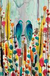 Sylvie Demers - Birds Wall Poster